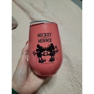 Disney Mickey Mouse & Minnie Mouse Love Stainless Steel Tumbler 10oz NWOT